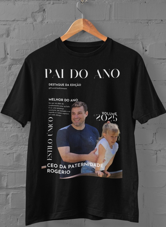 Capa de Revista Pai do Ano