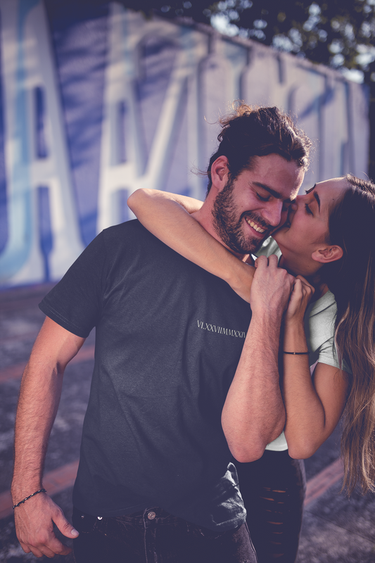 Dia dos Namorados - Algarismos Romanos - CAMISA