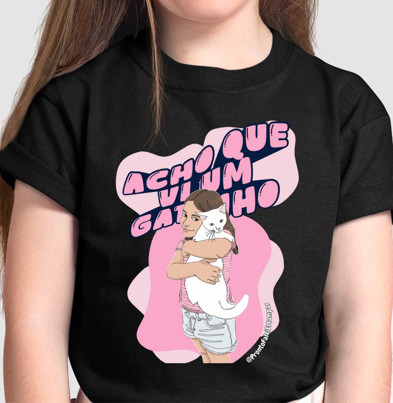 Acho que vi um gatinho