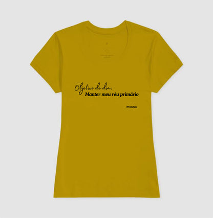 Objetivo do Dia: Manter o Meu Réu Primário