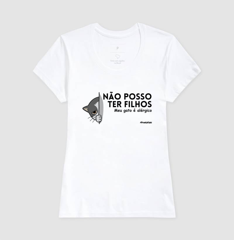 Não Posso Ter Filhos Meu Gato É Alérgico