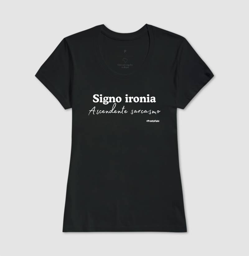 Signo Ironia Ascendente Sarcasmo