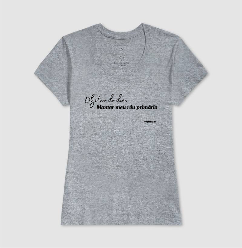 Objetivo do Dia: Manter o Meu Réu Primário