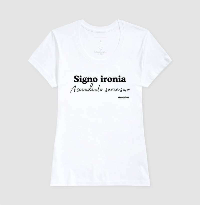 Signo Ironia Ascendente Sarcasmo