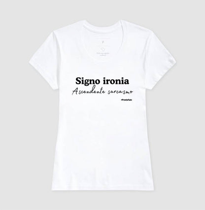 Signo Ironia Ascendente Sarcasmo