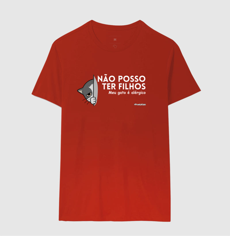 Não Posso Ter Filhos Meu Gato é Alérgico