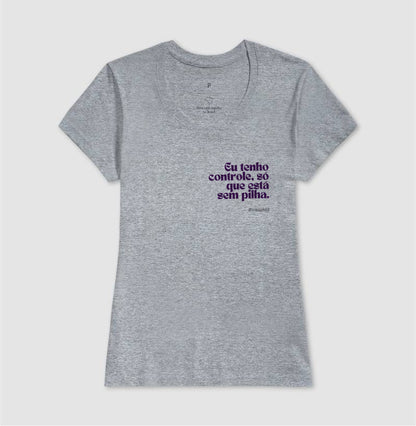 Eu tenho controle, só que está sem pilha