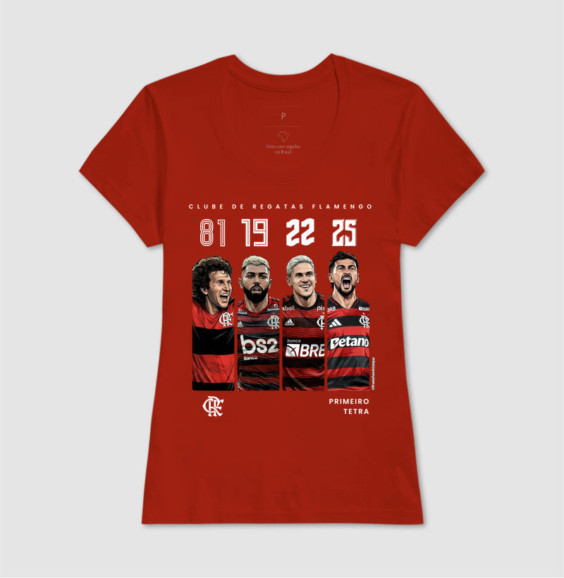 Libertadores 2025 - Camisa Vermelha