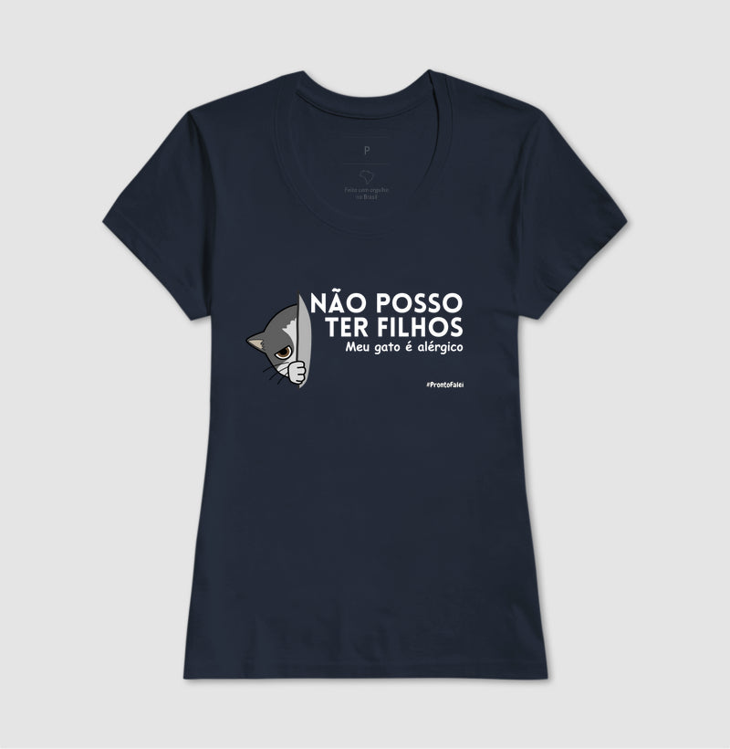 Não Posso Ter Filhos Meu Gato é Alérgico