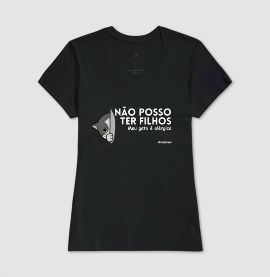 Não Posso Ter Filhos Meu Gato é Alérgico