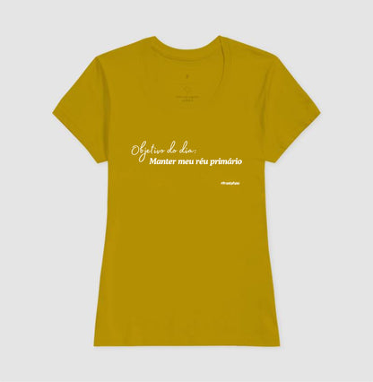 Objetivo do Dia: Manter o Meu Réu Primário