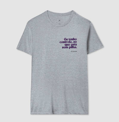 Eu tenho controle, só que está sem pilha