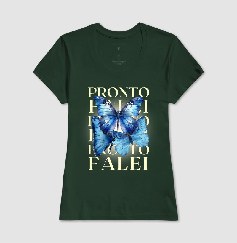 Pronto Falei Borboletas Azuis