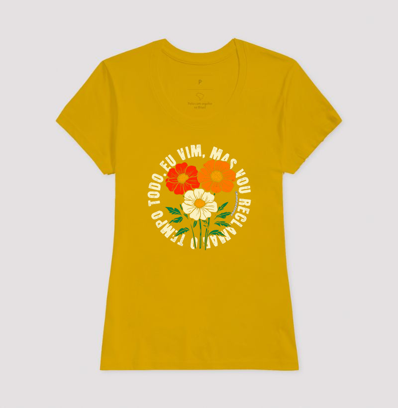 Eu Vim, Mas Vou Reclamar O Tempo Todo. Com Flores