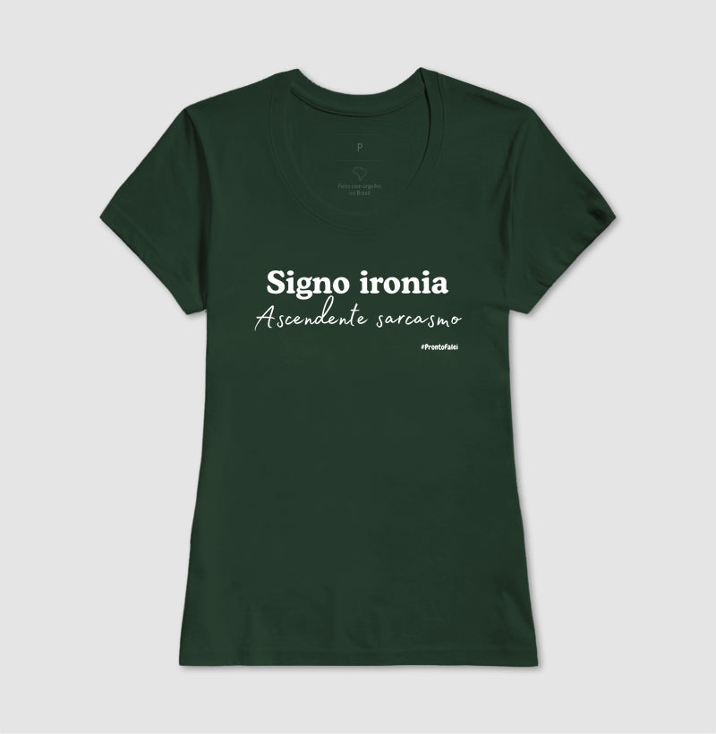 Signo Ironia Ascendente Sarcasmo