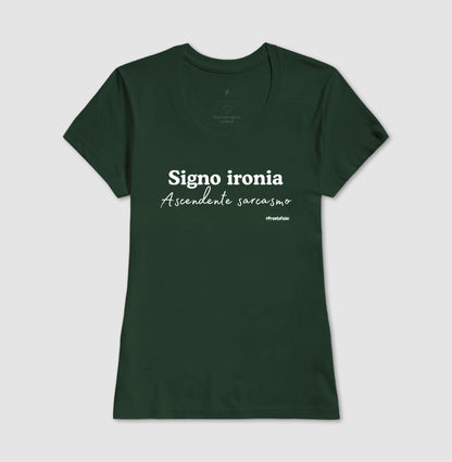 Signo Ironia Ascendente Sarcasmo