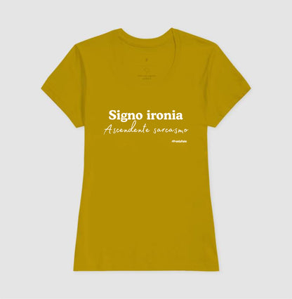 Signo Ironia Ascendente Sarcasmo