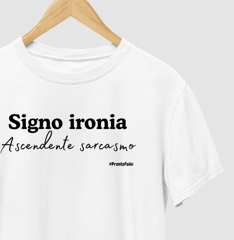 Signo Ironia Ascendente Sarcasmo