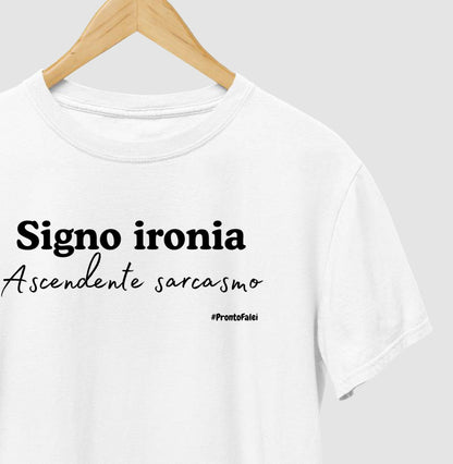 Signo Ironia Ascendente Sarcasmo