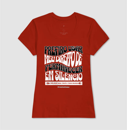 Prefiro Usar Meu Direito De Permanecer Em Silêncio